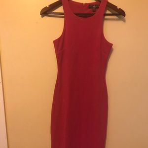 Tea Length Body Con Dress